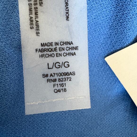 Altar'd State Blue Ruffle 1 Piece Swim Suit NWT - Women's Size L - Picture 5 of 6